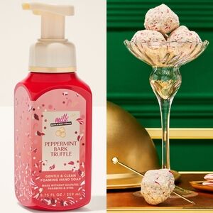 Bath Body Works Milk Bar Peppermint Bark Truffle Foaming Hand Soap NEW